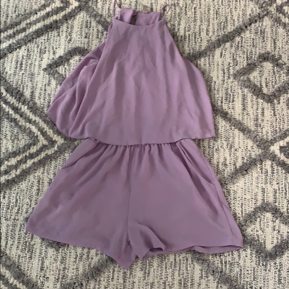 Lavender Roomper